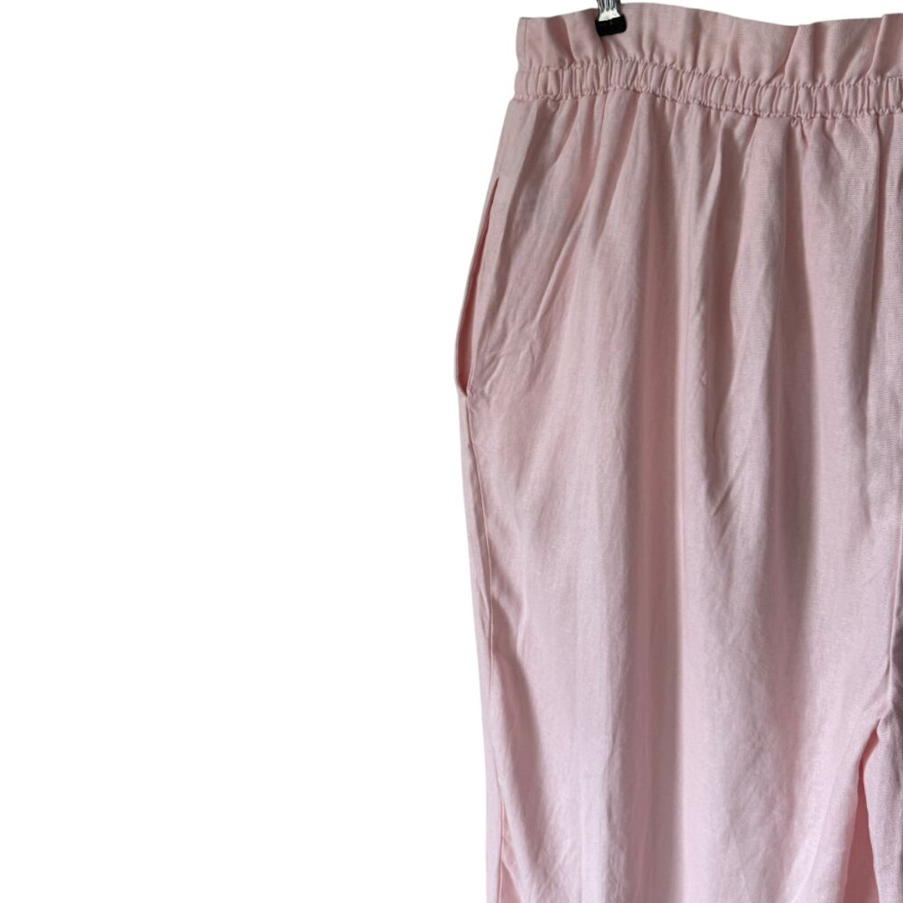 Eloquii Elements Size 18 Linen Blend Pants Pull O… - image 7